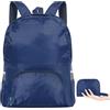 AiQInu Zaino Pieghevole Ultraleggeri, Impermeabile Multifunzione Zaino da Escursionismo Unisex zaino da viaggio Outdoor per Sport Arrampicata Campeggio Viaggio Ciclismo (Blu scuro)