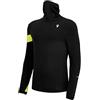 Macron Run Fcc Edgar High Neck Top Man Blk/Nyel Maglia Running Uomo (Pacco da 1)