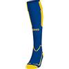 Jako Calzine da calcio Lazio Unisex, Multicolore (Royal/Citro), 5 (43-46)