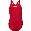 ARENA Solid Swim PRO Team Costume Intero Bambina, Costume da Bagno ad Asciugatura Rapida, Costume da Bagno Sportivo in Tessuto MaxLife Eco con Massima Resistenza al Cloro e Protezione UV UPF 50+