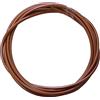 cyclingcolors Guaina cavo bici teflon 5mm filo freno cambio bicicletta mtb corsa strada, Marrone, 3m