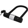Fischer - Lucchetto Safe" con Certificazione VDS, Lunghezza: 19 cm, Diametro: 16 mm, con Supporto, Nero, 19
