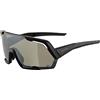 ALPINA Unisex - Adulti, ROCKET Q-LITE Occhiali sportivi, black matt, One Size