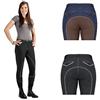 USG United Sportproducts Germany USG Lorie Pantaloni da Equitazione, da Donna, Donna, Reithose Lorie, Navy/Marrone, 40