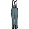 Killtec Bambini e Ragazzi Pantaloni da Sci/Funzionali con Pettorina con Zip, paraneve e Protezione Bordi KSW 204 BYS Ski PNTS, Rauchblau, 176, 43471-000