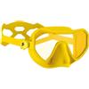 Salvimar Neo, Maschera Adulto, per pesca subacquea, immersioni e snorkeling, Giallo