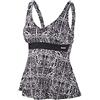 Beco Canottiera da Donna, Cup Mix It!, Donna, Tankini., 36191, Bianco/Nero, 42