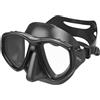 SEAC One, Maschera Sub per Immersioni Subacquee e Snorkeling con Custodia, Predisposizione Graduata per Miopia Unisex Adulto, Nero