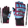 Ziener Liwa, Guanti da Sci/Sport Invernali, Impermeabili, Primaloft, alla Moda Bambina