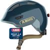 ABUS casco per bambini Smiley 3.0 ACE LED - casco da bici con luce - vestibilità profonda e spazio per il codino - per bambine e bambini