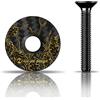 RIE:SEL Design STEM, Tappo a forca-Top cap Unisex, Foglie di Quercia, 1 1/8 (2,85 cm)