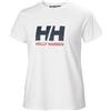 Helly Hansen Maglietta con Il Logo W HH 3.0 Donna, Bianco, 3XL
