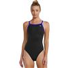 Tyr Hexa Diamondfit Durafast Elite Intero Da Allenamento Nuoto, Donna, Nero, 26