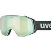 Uvex gravity FM, maschera da sci Unisex adulto, oxid green matt/opal-clear, one size
