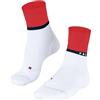 FALKE RU4 Endurance Compressiion M So cotone filo funzionale con compressione 1 paio, Calzini da corsa Uomo, Bianco White 2008, 46-48