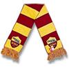 AS Roma SCIARPA UFFICIALE TUBOLARE HD RIGHE LARGHE, GIALLO-ROSSO