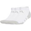 adidas Unisex - Adulto Essentials Climacool Low Cut 3Pp Socks, White/Grey Two, 34-36