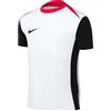 Nike FD7597-100 Nike Dri-Fit Academy PRO 24 SS Top K Maglia Lunga Unisex Ragazzi White/Bright Crimson/Black/Black Taglia XL