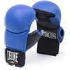LEONE 1947 Guanti Fit Karate, Unisex - Adulto, Blu, L, GK096