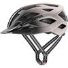 uvex Urban Explorer - Casco de Bicicleta Incluye luz LED para Adultos - Ajuste de Talla individualizado - Forro Interior Lavable - Black-Warm Grey Matt - 56-60 cm