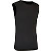 GripGrab Gripgrab 3season Sleeveless Mesh Cycling Base Layer High-Performance Bicycle Under-Shirt Spring Summer Black White Vest Maglia Intima Unisex - Adulto