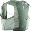 Salomon Active Skin 4 Gilet Idrici Unisex con Borracce per Idratazione Trail Running Escursionismo MTB Incluse, Comfort a lunga durata, Idratazione facile, Scomparti ottimizzati