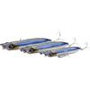 Savage Gear Slap Walker Topwater Lure per pescatori - Superficie scanalata, design a getto ultra-lungo, Spigola, Barracuda e altri pesci predatori, ideale per acque salate Ghost Brown 10 cm