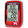 Ciclosport Ciclo PROTOS 105, Computer per Biciclette Unisex-Adult, Rosso, normale