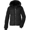 Killtec Ksw 111 Wmn Ski Qltd Jckt Giacca trapuntata/funzionale in piuma d'oca con cappuccio e paraneve con chiusura a zip Donna