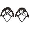 Yaktrax Wintertrax - Dispositivo Antiscivolo per Neve e Ghiaccio, Taglia Unica, Facile da infilare per Scarpe e Stivali, Ideale per Passeggiate e pendolarismo Invernale