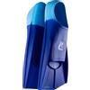CRESSI Vera Fins Blue/Azure L-Pinne Corte Unisex in Silicone 100% Design Scarpetta Chiusa, per Nuoto, Training Acque Libere, Piscina, Snorkeling, Immersioni, Blu/Azzurro, L (EU 42/44)