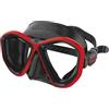 Seac Symbol, maschera da subacquea Made in Italy a lenti simmetriche con fibbia 3D direttamente sul facciale