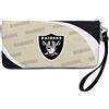 Little Earth Productions Littlearth Las Vegas Raiders NFL Curve Zip Organizer Portafoglio