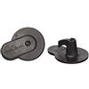 KlickFix Korbix I, Rixen & Kaul Fissaggio per Cestino Portapacchi per Bici, 1 Paio, Nero Schwarz, Taglia Unica Unisex Adulto