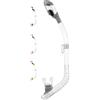 CRESSI MINIDRY Snorkel SIL. Clear/Tube Silver