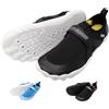 Cressi Geko Shoes Black/White 36 - Scarpa da Scoglio Unisex Ideale per Un'Esperienza Immersiva nell'Ambiente Acquatico con Una Connessione Diretta al Fondale Marino, Nero/Bianco, 36