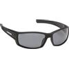 Cressi Hunter Sunglasses - Occhiali Sportivi da Sole Unisex Adulto, Nero/Lenti fumé