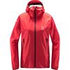 Haglöfs HAGLOFS 604504_4DL LIM PROOF Q MULTI Giacca DONNA HIBISCUS RED Taglia XS