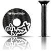 Rie:Sel Design Riesel Design - Tappo per Testa in Carbonio con Viti in Alluminio, per Bici da Corsa, Ghiaia, ciclocross, MTB/Attacco e Tappo per Set di sterzo per Tutte Le aste della Forcella 1 1/8