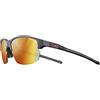 Julbo ulbo Unisex's Split Sunglasses, Black/Rojo, Talla Única