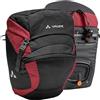 VAUDE OnTour - Tasche anteriori per bicicletta, unisex, colore: nero/carminio, normale