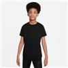 Nike CZ0909-010 Y NK PARK20 SS Tee T-Shirt Unisex Bambino Black/White Taglia L