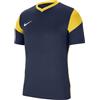 Nike Park Derby III, Maglietta a Manica Corta Uomo, Blu (Midnight Navy/Tour Giallo/Bianco), S