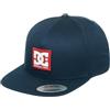 DC Shoes Snapdripp-Cappellino Snapback da Uomo, Black Iris, 1SZ