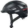 ABUS Casco da bici con luce - Hyban 2.0 LED - luce anteriore e posteriore e robusta calotta rigida - per uomini e donne