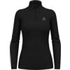 Odlo Merino 200 Maglia Termica Donna in Lana Merino con 1/2 Zip | Intimo termico base layer in lana merino 200 g/m² | Caldo, traspirante e antiodore | Mezza zip per sci e trekking
