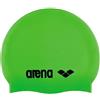 arena Classic Silicone Junior Cuffia Unisex in Silicone, Cuffia Piscina Bambino e Bambina, Cuffia Nuoto con Bordo Rinforzato, Cuffia Morbida e Resistente
