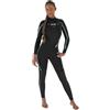 SEAC Feel-S Lady 3mm - Muta da donna in neoprene UltraStretch 3 mm, con cerniera posteriore YKK, cuciture Flatlock e ginocchiere rinforzate - Muta sub, snorkeling e freediving