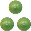 Sveltus Pallone educativo adulto Unisex, Verde, 25 cm (Confezione da 3)