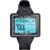 Cressi Raffaello Diving Computer Black/Grey - Computer Subacqueo Unisex con Ampio Schermo Rettangolare ad Alto Contrasto per la Massima Leggibilità dei Dati Possibile, Nero/Grigio, Taglia Unica